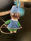 Vtg Christmas Elf Gnome Pixie Hand Painted Japan Hong Kong
