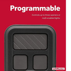 Liftmaster 890max 1 Pack Keychain Garage Door Opener Remote Universal