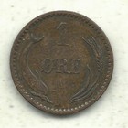 High Grade Xf 1904  Denmark 1 Ore-oct115