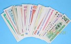 Lots 100 Pcs Different Chinese China Cloth Ration Stamp Coupon Real Collections