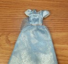 Genuine Disney Parks Small 4 1 2  Light Blue Cinderella Dress For Little Doll 