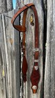 Exquisite Sterling Silver  Carved Sliding Ear Headstall By Tony Of Nv