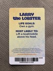 Dave   Buster s Spongebob Squarepants Larry The Lobster Coin Pusher Game Card