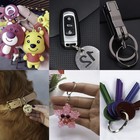 40 Pack Silver Key Ring Keychain Assorted In 4 Size Metal Round Split Key Chains