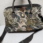 Vintage Jordache Tapestry Travel Bag Floral Weekender Zip Carry On Strap