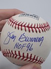 Jim Bunning Autographed signed Baseball Tristar Hall Of Fame Hof 96