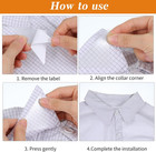 100pcs Collar Stays Triangle For Polo Shirts  Shirt Collar Stays For Men  Sti   