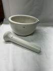 Vintage Large 1920 s Coors Usa Apothecary Porcelain Mortar   Pestle Set