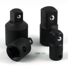 4 Pack Air Impact Socket Adapter Set 3 8  To 1 4  1 2 Inch Drive Ratchet Reducer