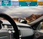 T-rex Ez Pass i-pass Holder For Car  Hold Tightly Wshld W  3 Suction Cups  Black