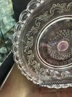Vintage Antique Early Eapg Glass Ornate Bowl Dish 