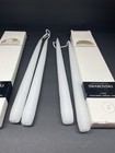 8 Swarovski Hand-dipped Dripless Tapered Candles 2 Pair 7 8  Diameter Set Of 4