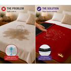 Curl   Crest Reversible Waterproof Intimacy Squirt Blanket Bed Protector