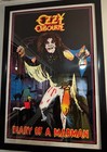 Ozzy Osbourne Orig  1984 Diary Of A Madman Black Light Poster Sabbath Funky 971 