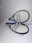 2-babolat Pure Drive Jr 25 Tennis Racquet   s Blue white- New Grips   