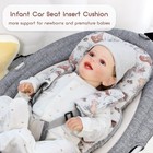 Infant Car Seat Insert Cushion  Super Soft Baby Car Seat Head Support   2 Str   