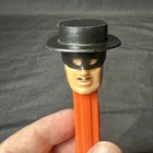 Vintage Zoro Orange Black Pez Dispenser No Feet