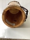 Vintage Mark Ii Long Bongo Wooden Drum With Shoulder Strap 13 5 In