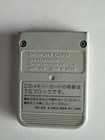 Sony Playstation Oem Official 1 Ps1 Psx Memory Card Scph-1020 Light Gray Tested 