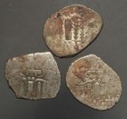 I19-14 Indo-sassanian  Lot Of 3  sri Ha  Drachms   Western India  8th-10th C  Ad
