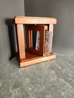 Single Cherry Hardwood Display For A Certified P c g s  Slabbed Coin