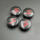 4pcs 54mm Wheel Center Caps Cooper S Abs Emblem Hub Cap R53 R56 F56