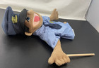 Melissa And Doug Police Officer Cop Hand Puppet Plush Doll Toy 13  Partial Stick