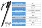 Dc 12v Linear Actuator Heavy Duty 2  40  Long Stroke 6inch 8in 3000n Waterproof