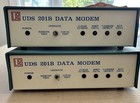 Uds 201b Data Modems  lot Of 2  Vintage 1980   s Computer Universal Data Systems