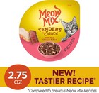Meow Mix Tender Favorites In Sauce Wet Cat Food With Real Chicken   Beef 12 Cups