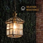Mi Copper Brass Outdoor Pendant Light 12 6in Exterior Lantern Hanging Light Fixt
