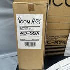 Icom Ic-r75 Hf Communications Receiver New Open Box W  Ad-55a Box C2