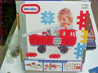 2016 Little Tikes Wee Waffle Blocks Brick Emergency Build Fire Truck New In Box