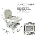 Toddler Booster Seat 2 In 1 Portable High Chair baby Dining Table