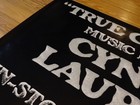 Cyndi Lauper True Colors Original Promo Poster 39 X 27