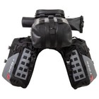 Tusk Highland X2 Rackless Luggage System W small Dry Duffel Tail Bag Black grey