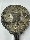 Vintage Victorian Silver Plated 9    Ornate Vanity Hand Held Mirror W Out Mirror 