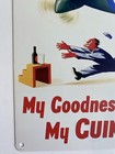 Guinness Beer Metal Sign - My Goodness My Guinness Retro Vintage Irish Stout