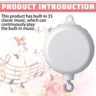 Mobile Baby Music Box Crib With
