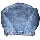 Vintage 80s Levis Sherpa Lined Trucker Jean Denim Jacket  42r Usa         