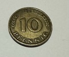 Coin 10 Pfennig 1949 G Bank Of German Lander