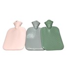 Hot Water Bottle Bag 2000ml 12 x7  Thick Rubber Bag Relax Heat Cold Therapy Us