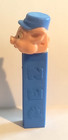 Estate Vintage Blue Pez Pig No Feet Made In Austria