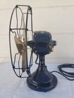 Antique General Electric Painted Blade Tabletop Fan