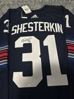 New York Rangers Igor Shesterkin Fanatics Autograph Jersey Signed Coa Alternate