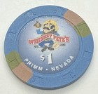 Whiskey Pete   s Casino Jean Nevada Nv  1 Chip H c Rhc 1999