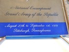Civil War Veterans- 73rd National Encampment Gar Pittsburgh Pa Program