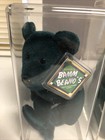 Salvinos Bamm Beanos Cal Ripken Jr Teddy Bear  8  In Plastic Cases exc Cond