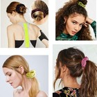 Lot Hair Scrunchies Velvet Elastic Hair Bands Scrunchy Rope Ties For Women Girl