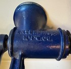 Vintage Metal Meat Sausage Food Grinder Enterprise  602 Chopper Hand Crank Tool